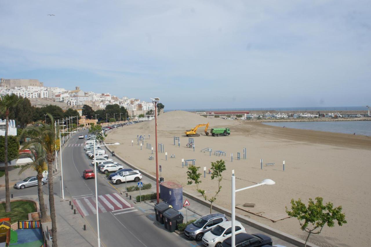 Apartamento dos dormitorios, primera línea y aire acondicionado Peñíscola Exterior foto